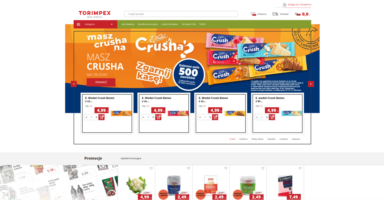 Integracje i import — Torimpex
